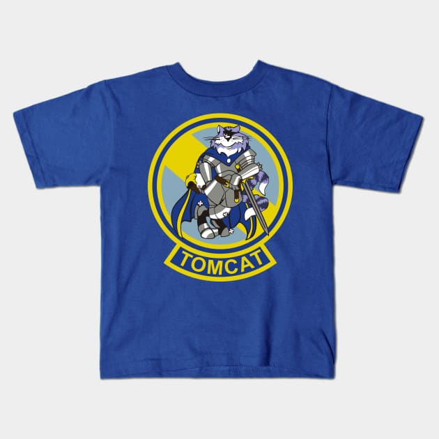 Tomcat VF-32 Swordsmen Kids T-Shirt by MBK